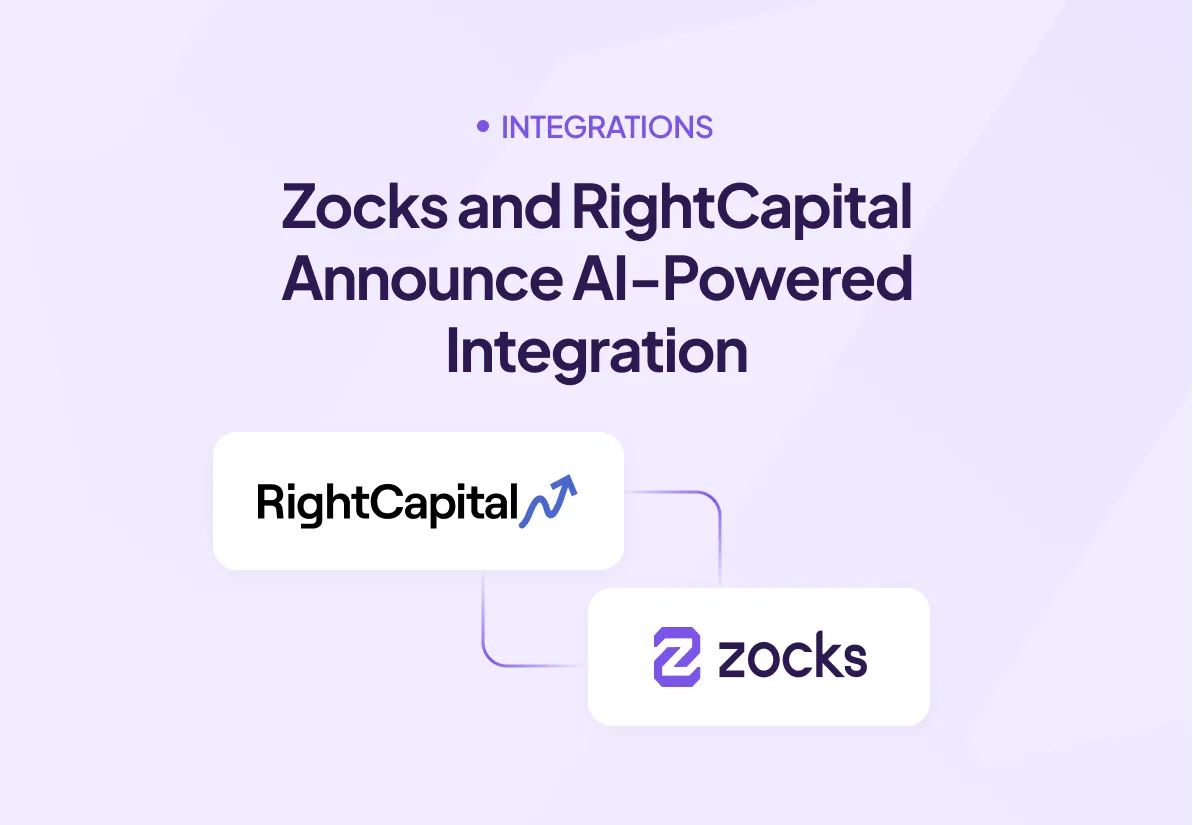 Zocks and RightCapital Announce AI-Powered Integration to Accelerate Time to Advice