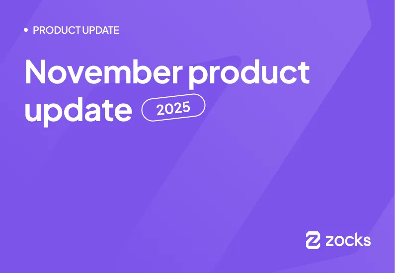November 2025 Product Update